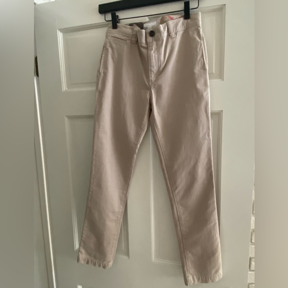 Boys Burberry khaki pants